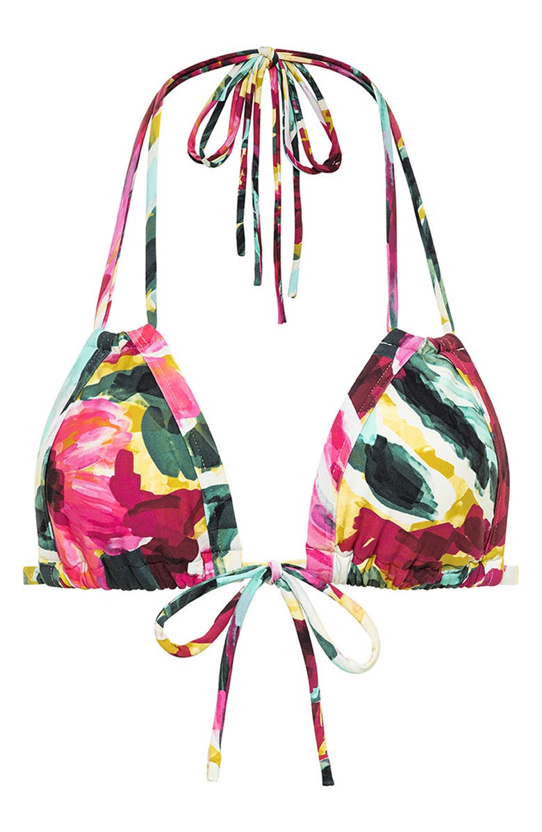 MONTCE Euro Bow Strappy Bikini Top, Alternate, color, 