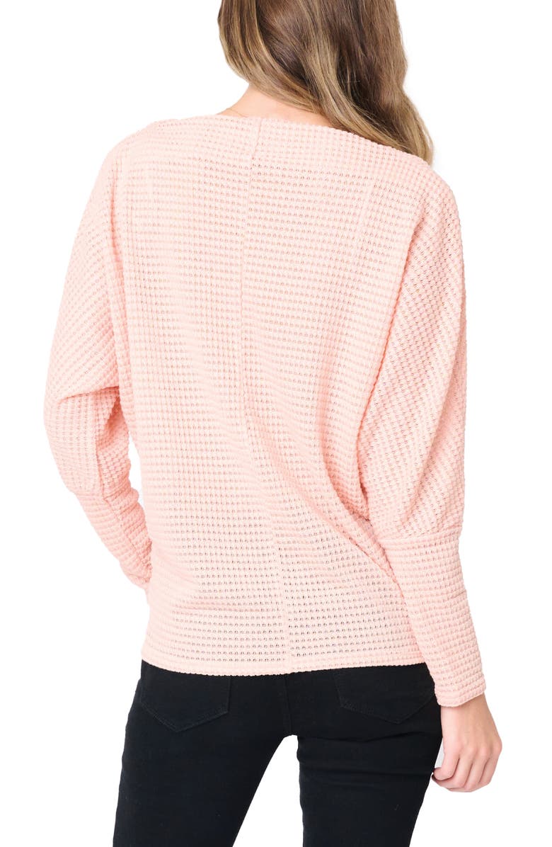 GIBSONLOOK Open Stitch Off the Shoulder Sweater, Alternate, color,