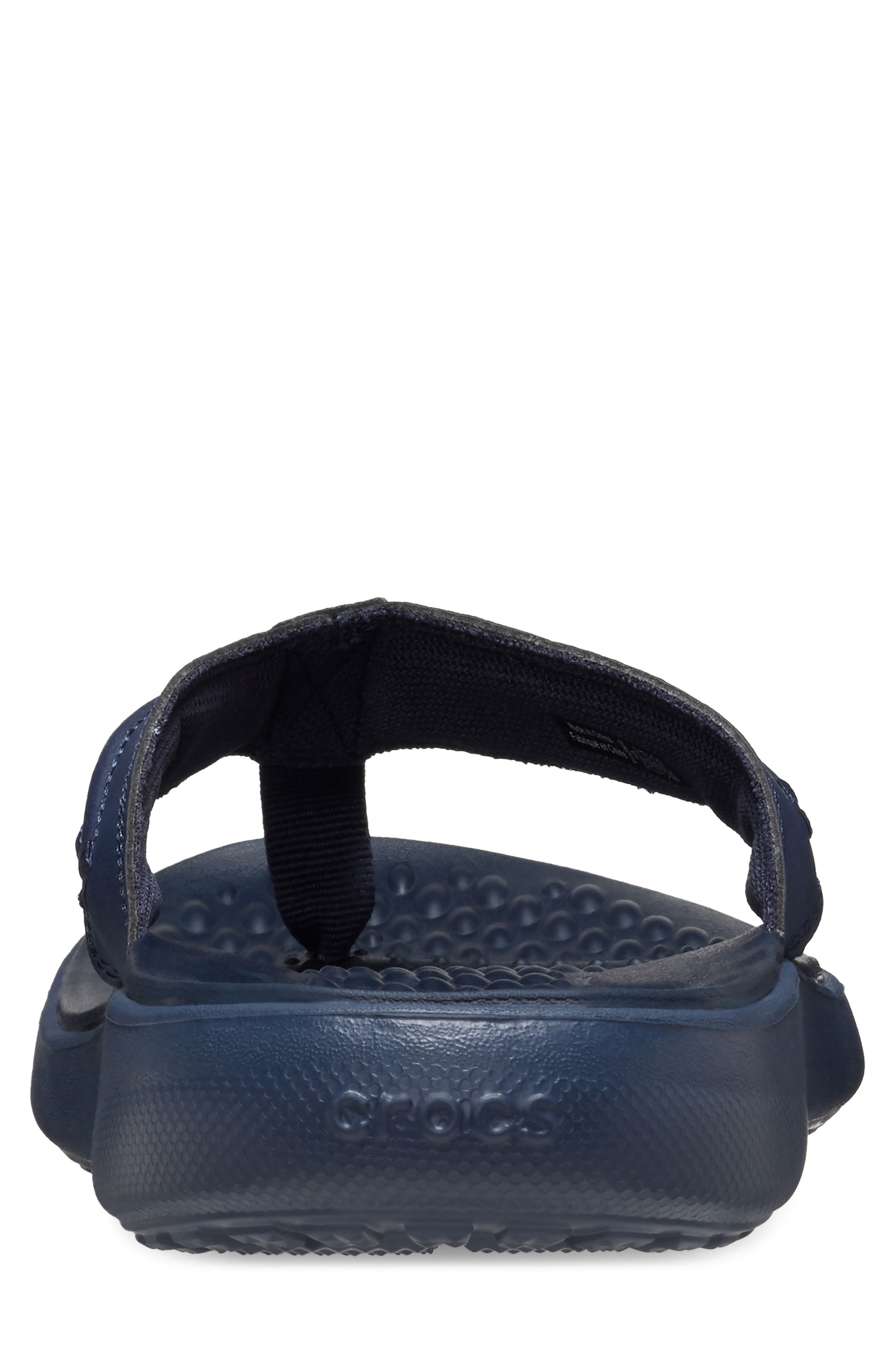CROCS Yukon Vista II Flip Flop, Alternate, color, Navy