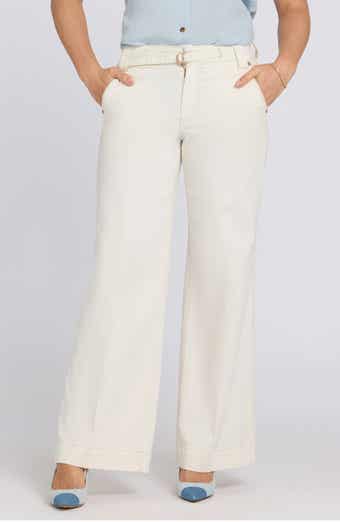 Mia Belted High Waist Palazzo Flare Jeans