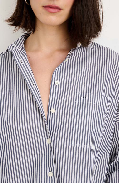 Alex Mill Standard Stripe Cotton Button-up Shirt In Multi