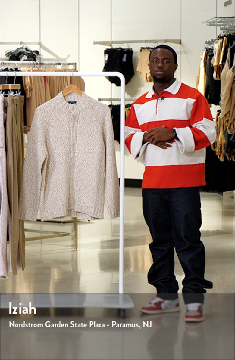 Crown Crafted Strathmore Wool Blend Cardigan, sales video thumbnail