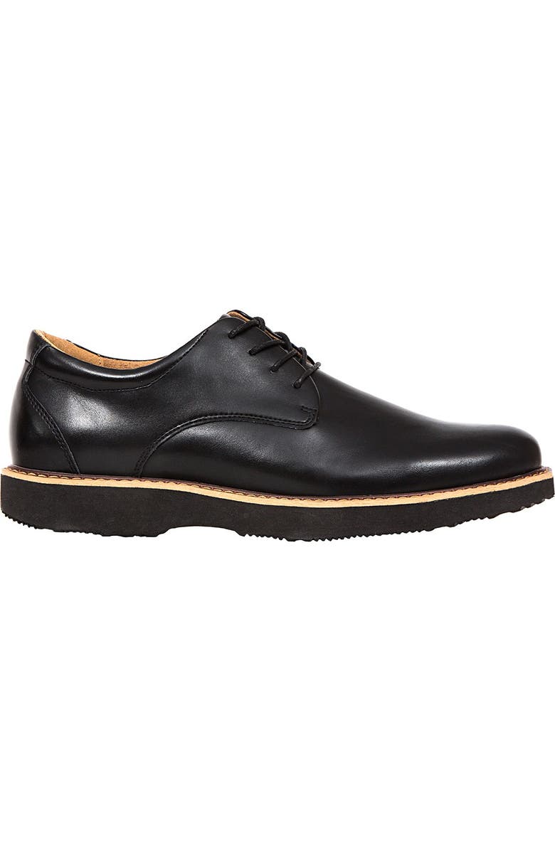 Deer Stags Walkmaster Plain Toe Derby - Wide Width Available, Alternate, color, Black