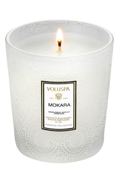 Voluspa Mokara Classic Candle In Gray