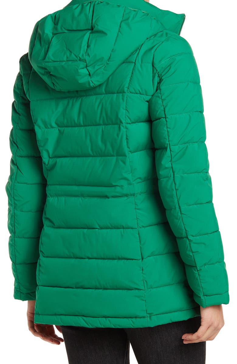 Tommy Hilfiger Cinch Waist Puffer Jacket, Alternate, color,