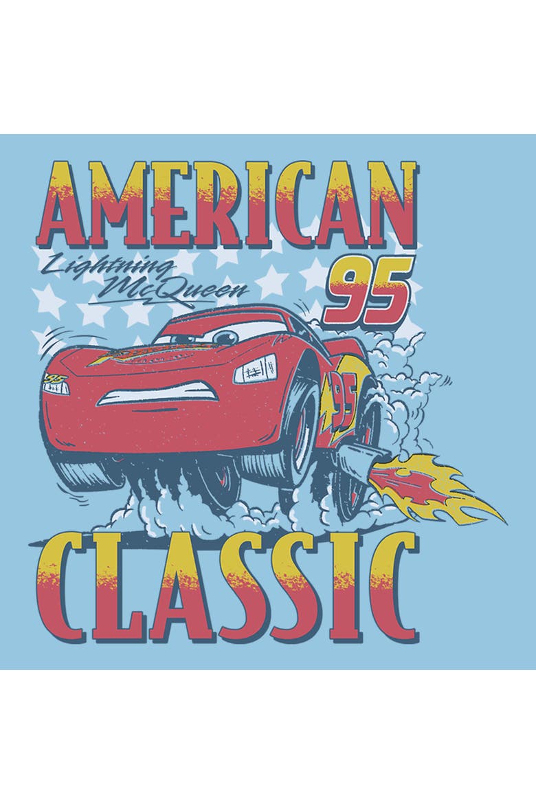 Boy's DISNEY American Classic 95  Graphic T-Shirt, Alternate, color, Light Blue