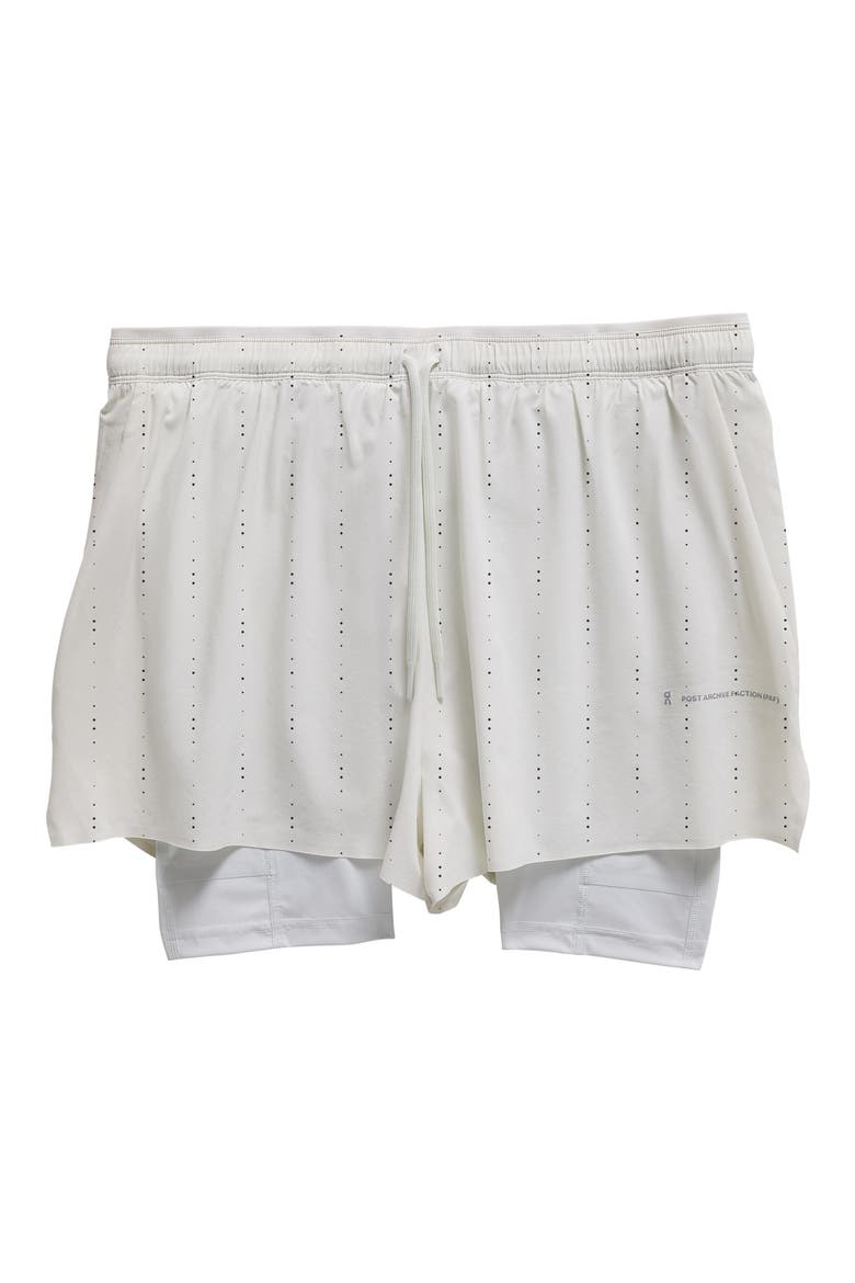 x PAF 2-in-1 Performance Running Shorts, Alternate, color, ICE/ GALE