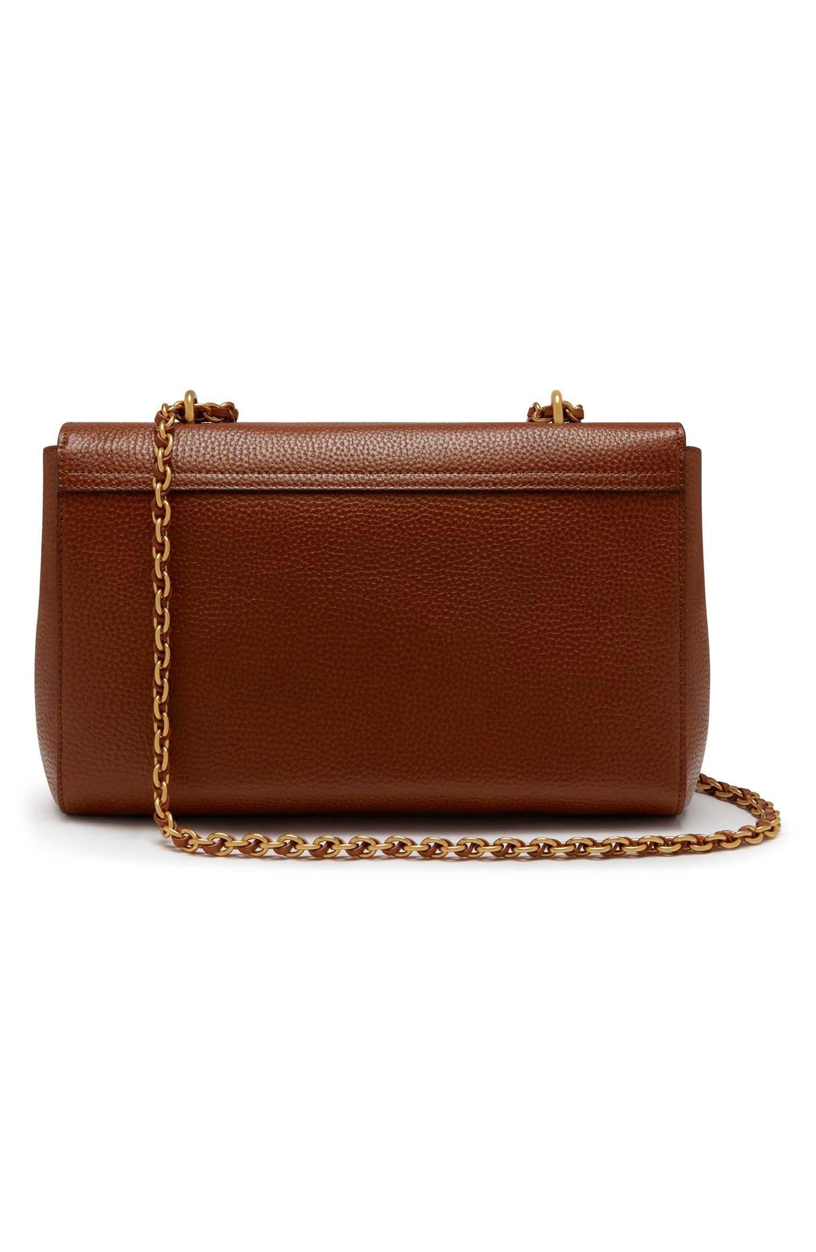 Mulberry Medium Lily Leather Shoulder Bag, Alternate, color, 