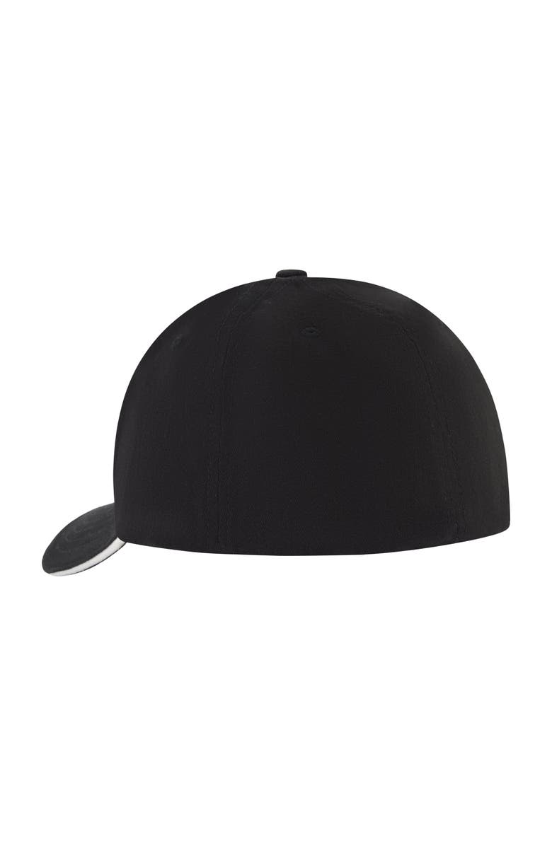 Element Stretch Fit 6-Panel Cap with Curved Visor, Alternate, color, Black