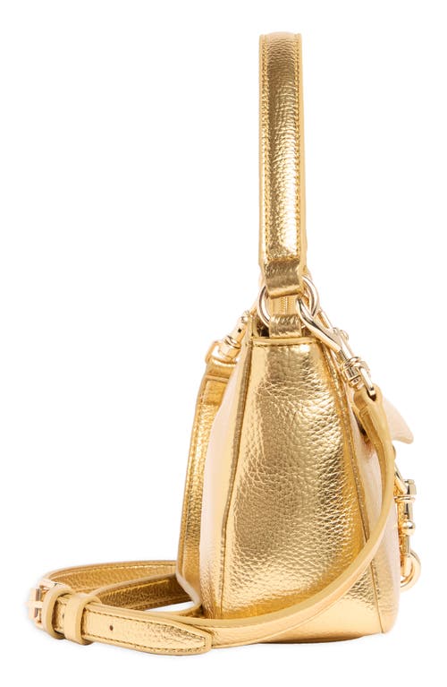 Rebecca Minkoff Megan Mini Shoulder Bag In Gold