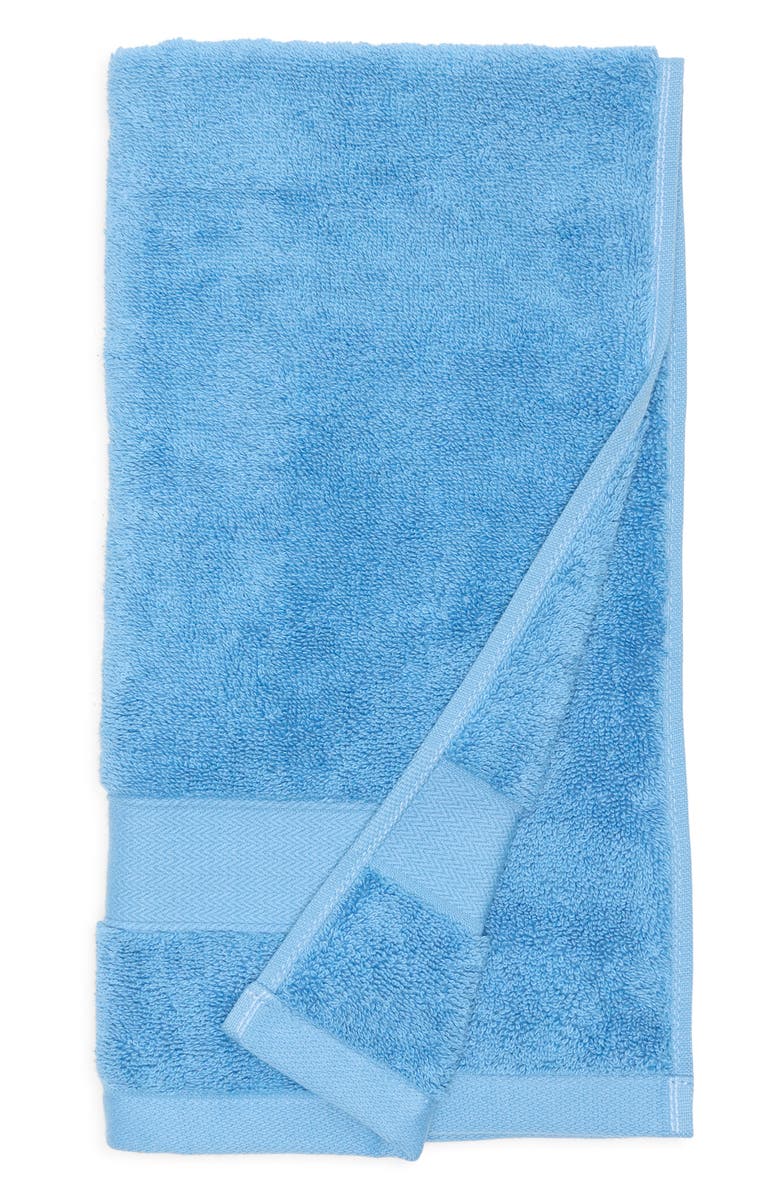 Lauren Ralph Lauren Watson Cotton Terry Cloth Hand Towel, Main, color, True Lake Blue