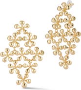 SPHERA MILANO Flower Chandelier Earrings