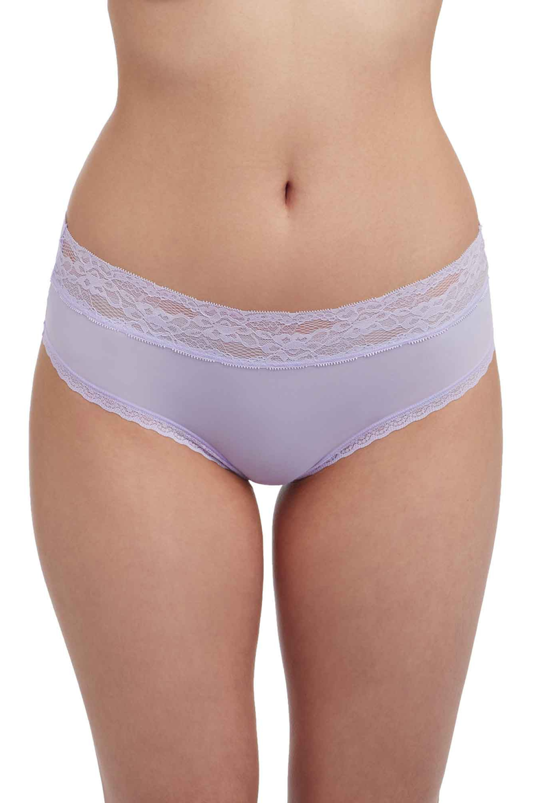 Goddess Lace Trim Hipster, Main, color, Ice Purple