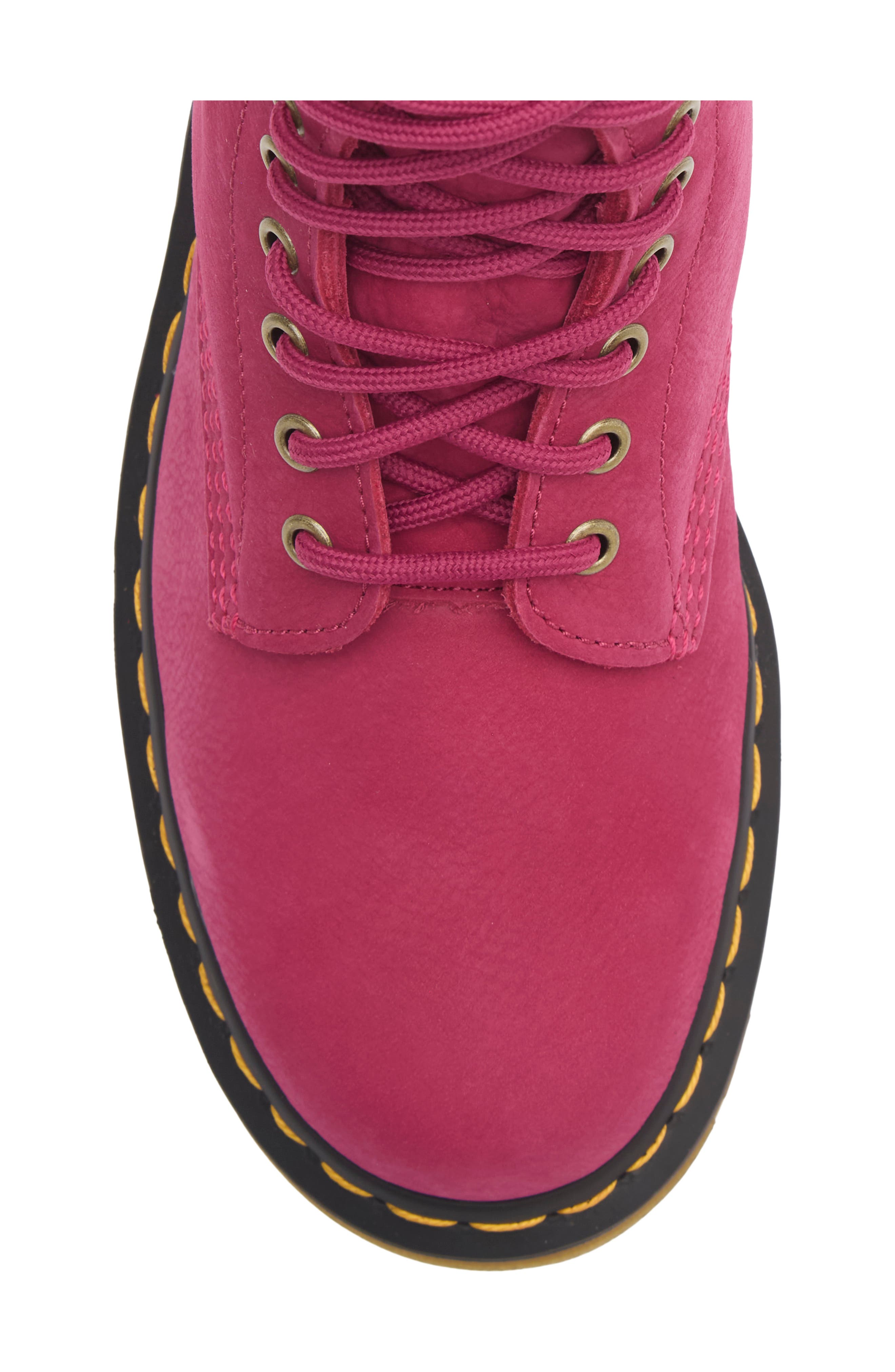 1460 Pascal Lace-Up Boot, Alternate, color, FUCHSIA PINK