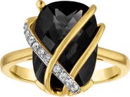 FZN Oval Cut Amethyst Cocktail Ring