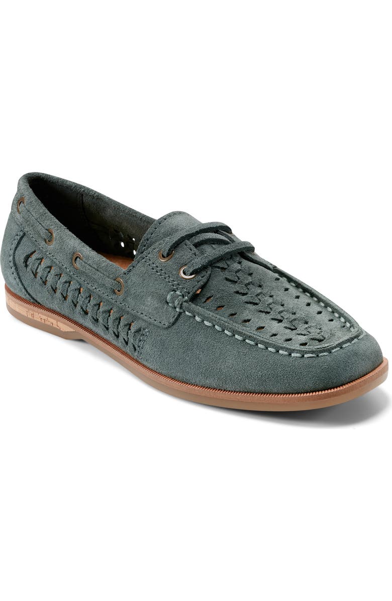 Earth<sup>®</sup> Wishing Boat Shoe, Main, color, Medium Green