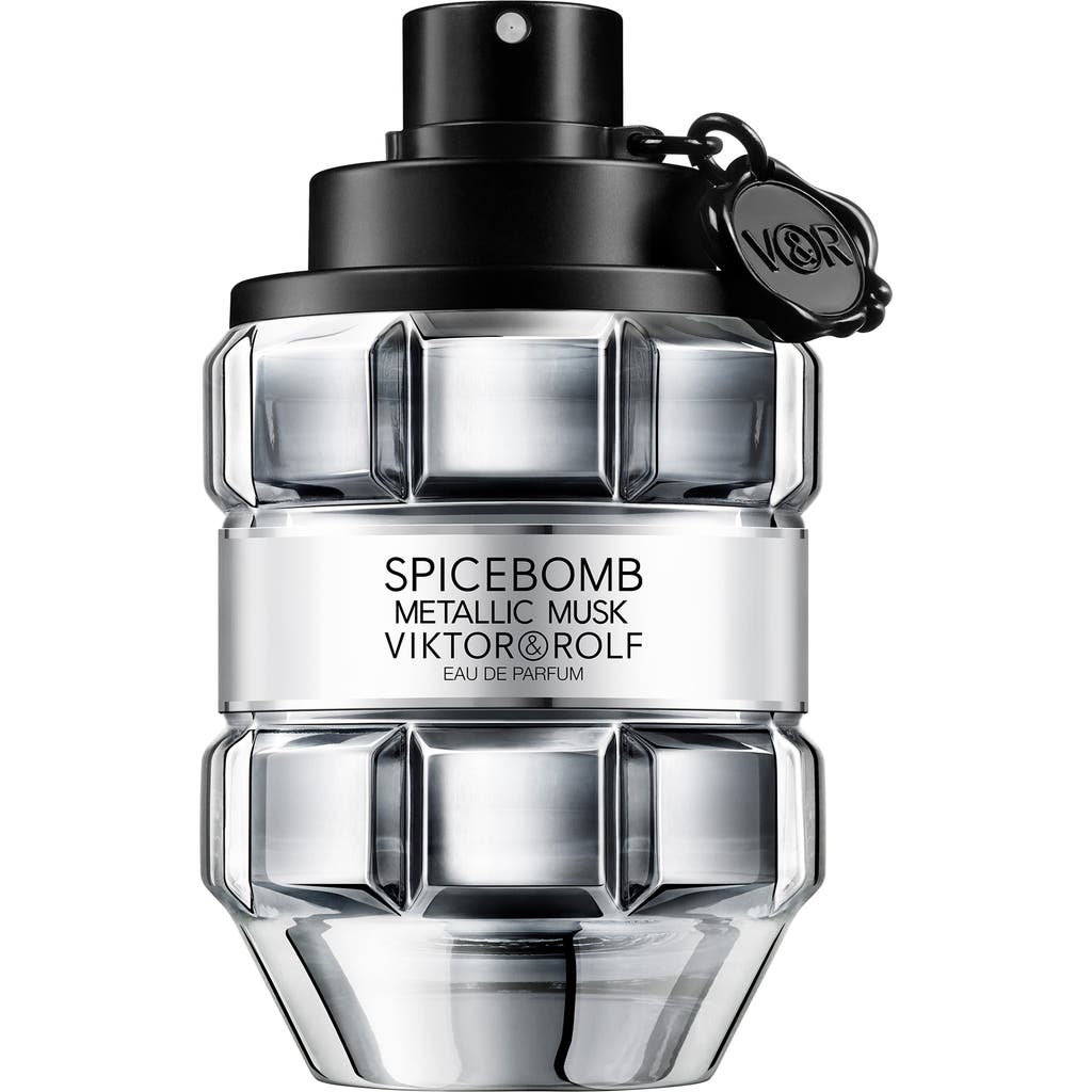 Viktor & Rolf Viktor&rolf Spicebomb Metallic Musk Eau De Parfum In Transparent