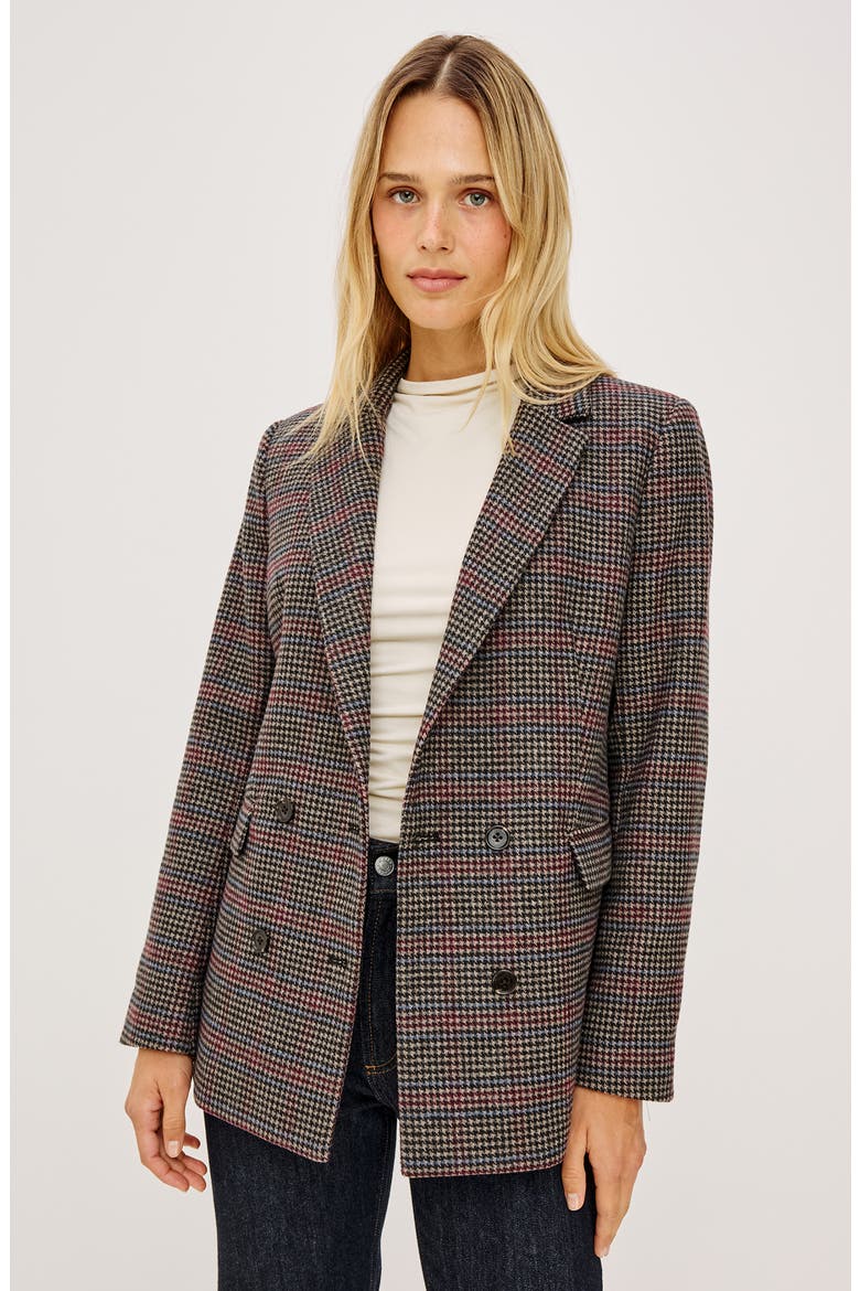 Jac Blazer, Alternate, color, OXFORD PLUM