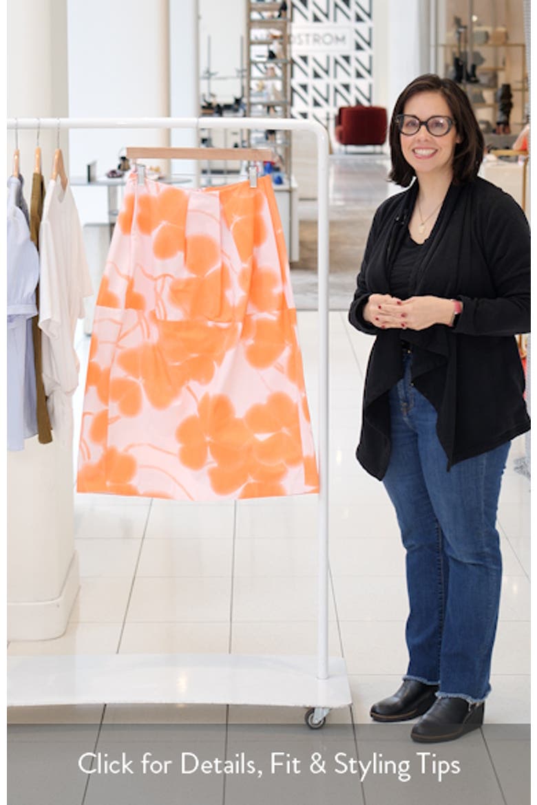 Lehto Ketunleipä Pleated Organic Cotton Midi Skirt video