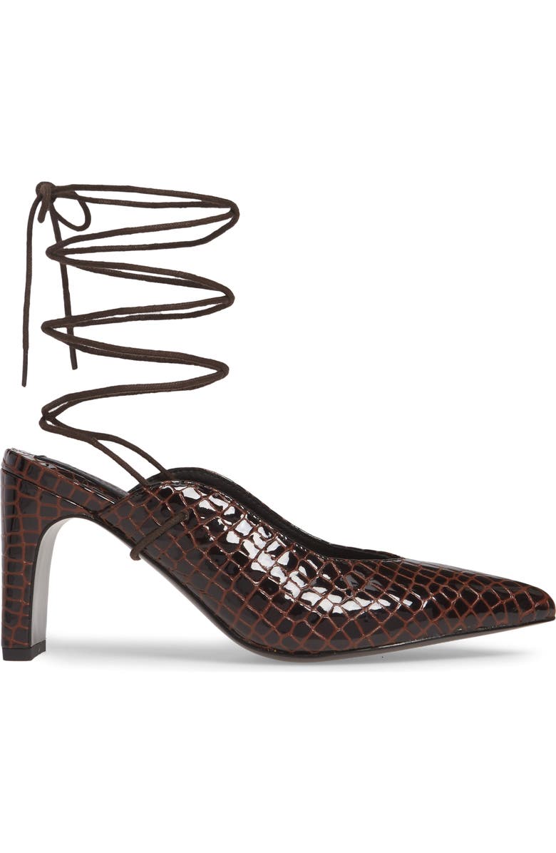 JAGGAR Pointed Toe Ankle Wrap Pump, Alternate, color,