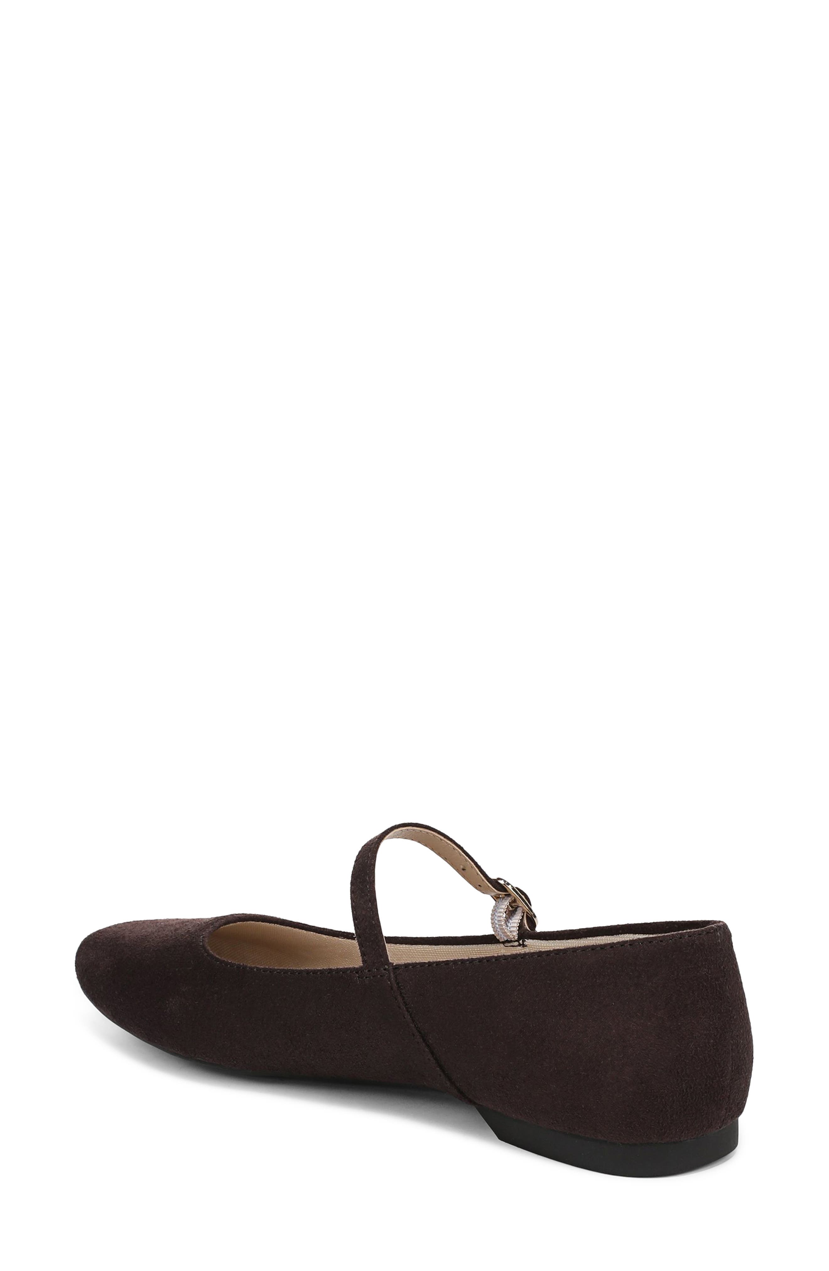 Beloved Mary Jane Flat, Alternate, color, DARK CHOCOLATE