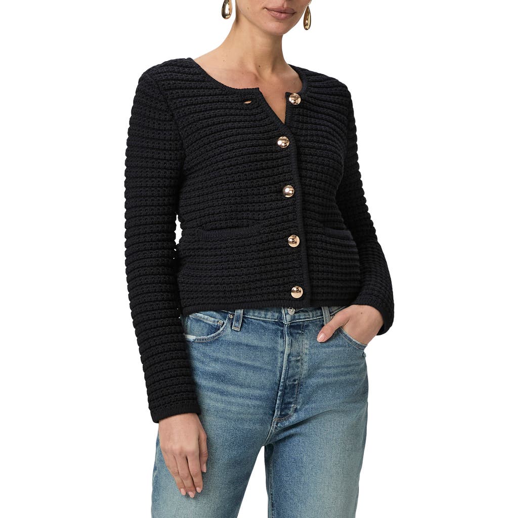 PAIGE PAIGE OBERON OPEN STITCH CARDIGAN