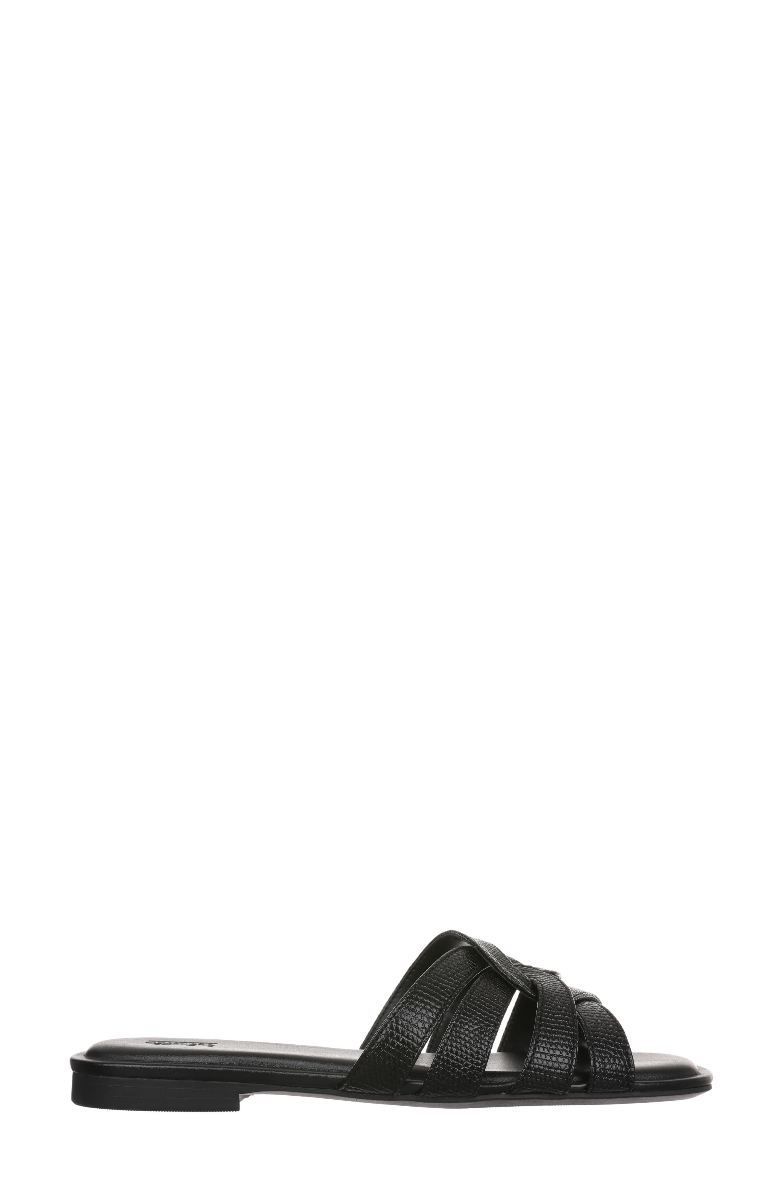 NORDSTROM RACK Camille Sandal, Alternate, color, Black