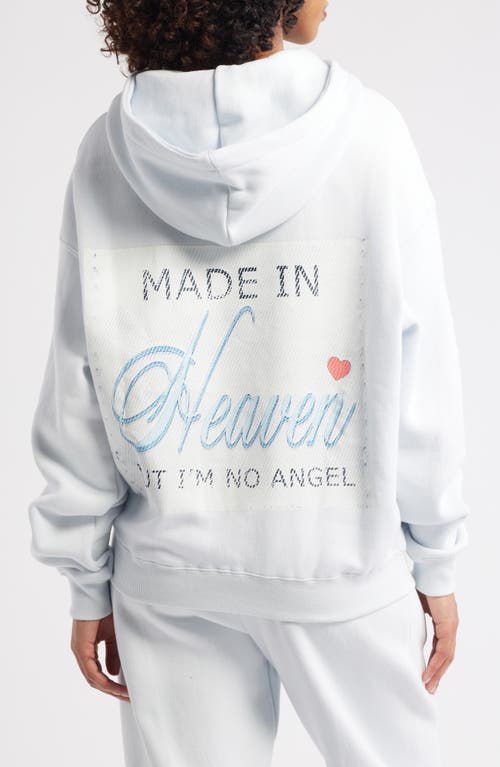 Boys Lie Georgia Rules Racer Cotton Blend Hoodie In Blue