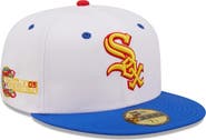 New Era Men's New Era White/Royal Chicago White Sox 2005 World Series Cherry Lolli 59FIFTY Fitted Hat