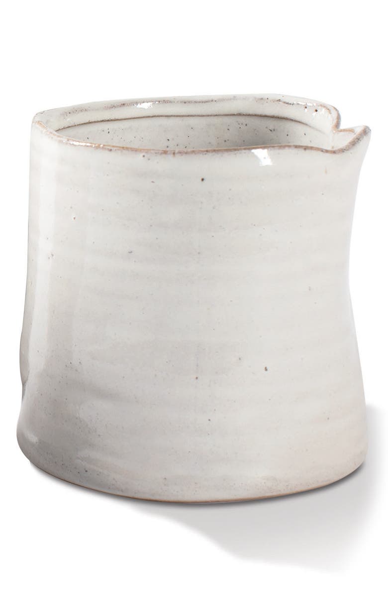 Fringe Studio Pinched Ceramic Vessel, Main, color,