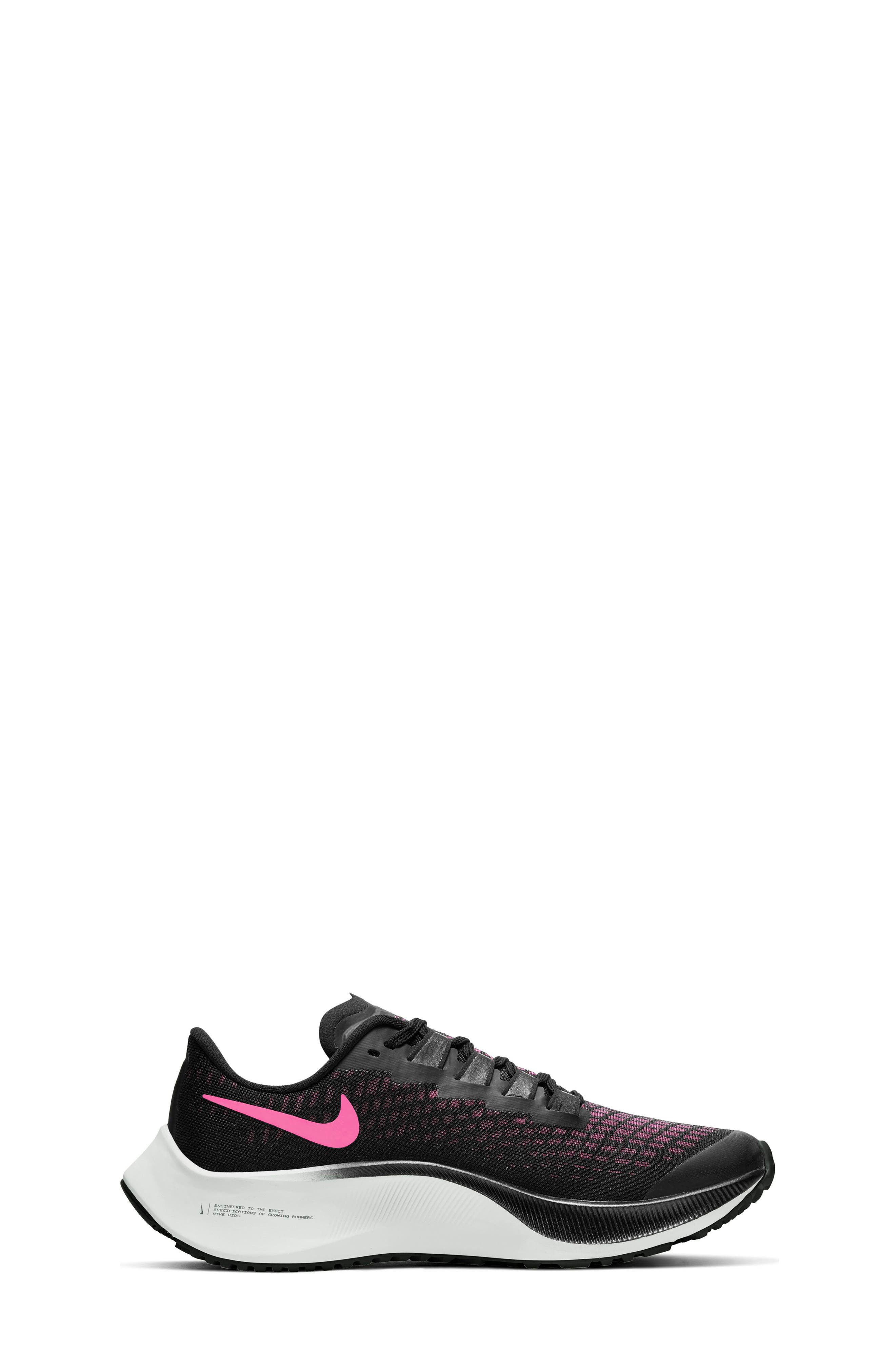 Nike Air Zoom Pegasus 37 GS Running Shoe, Alternate, color, 