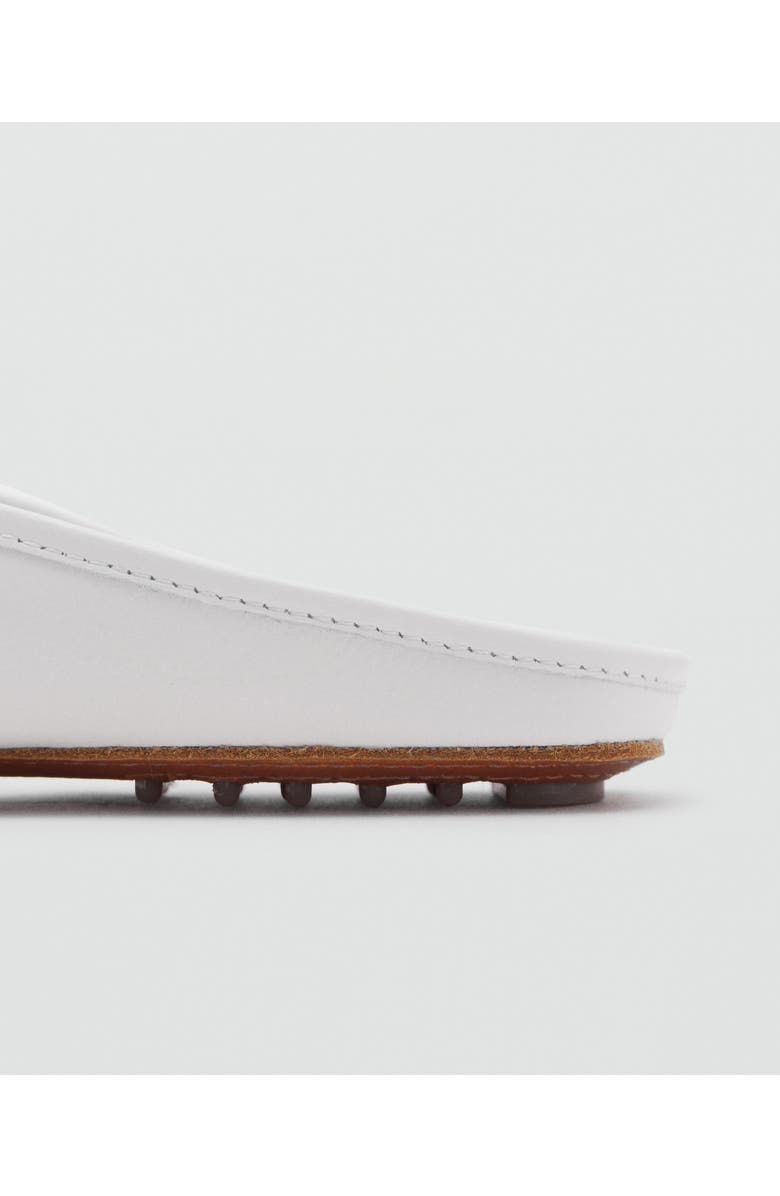 MANGO Flat Mule, Alternate, color, White