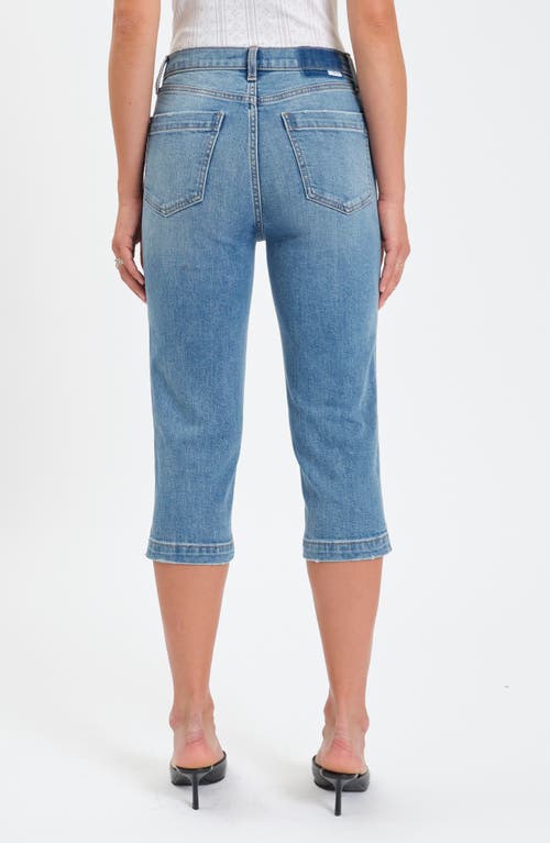DAZE DAZE MIDTOWN HIGH WAIST CAPRI JEANS 