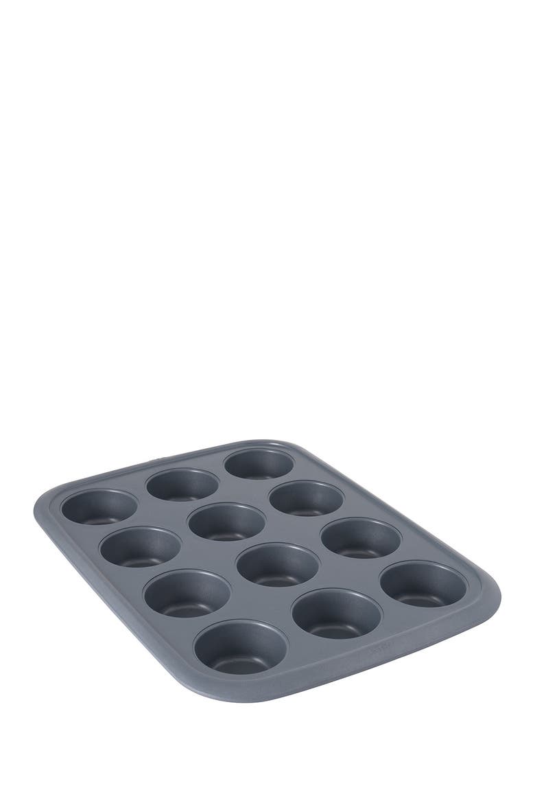Grey Gem 12 Cup Non-Stick Muffin Pan, Main, color, MULTI