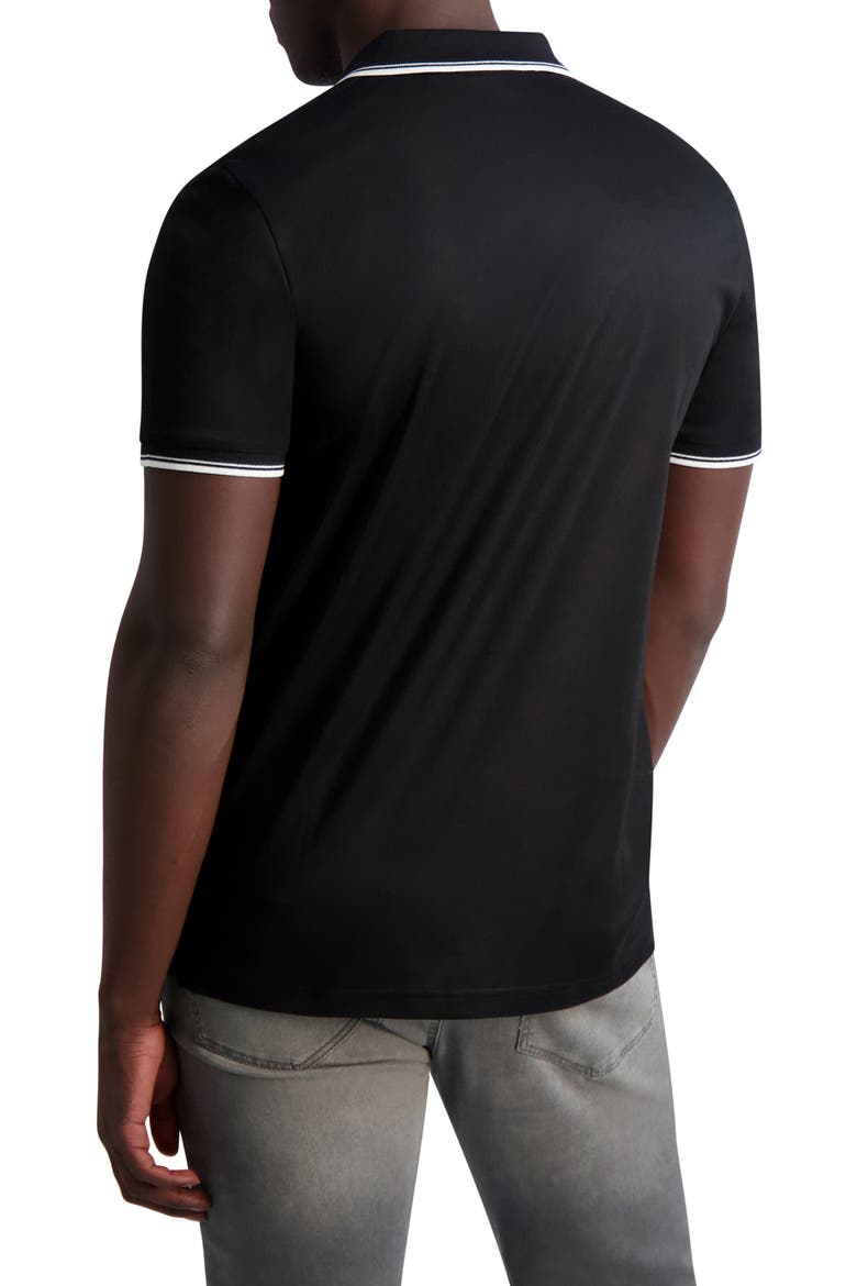 Karl Patch Polo, Alternate, color, BLACK