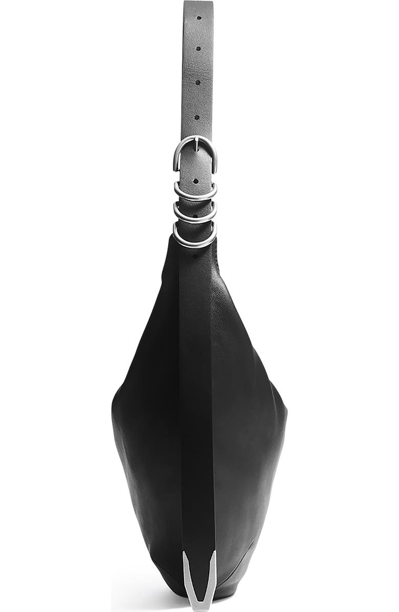 rag & bone Spire Leather Hobo Bag, Alternate, color,
