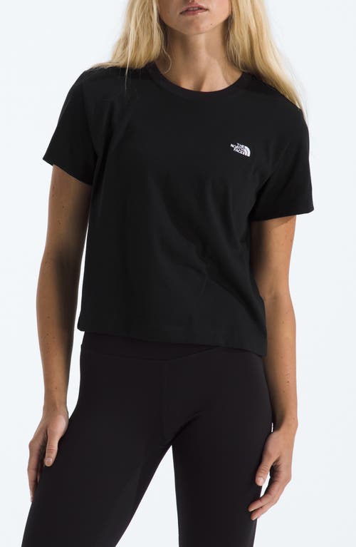 The North Face Womens Oversized Simple Dome T-shirt In Black