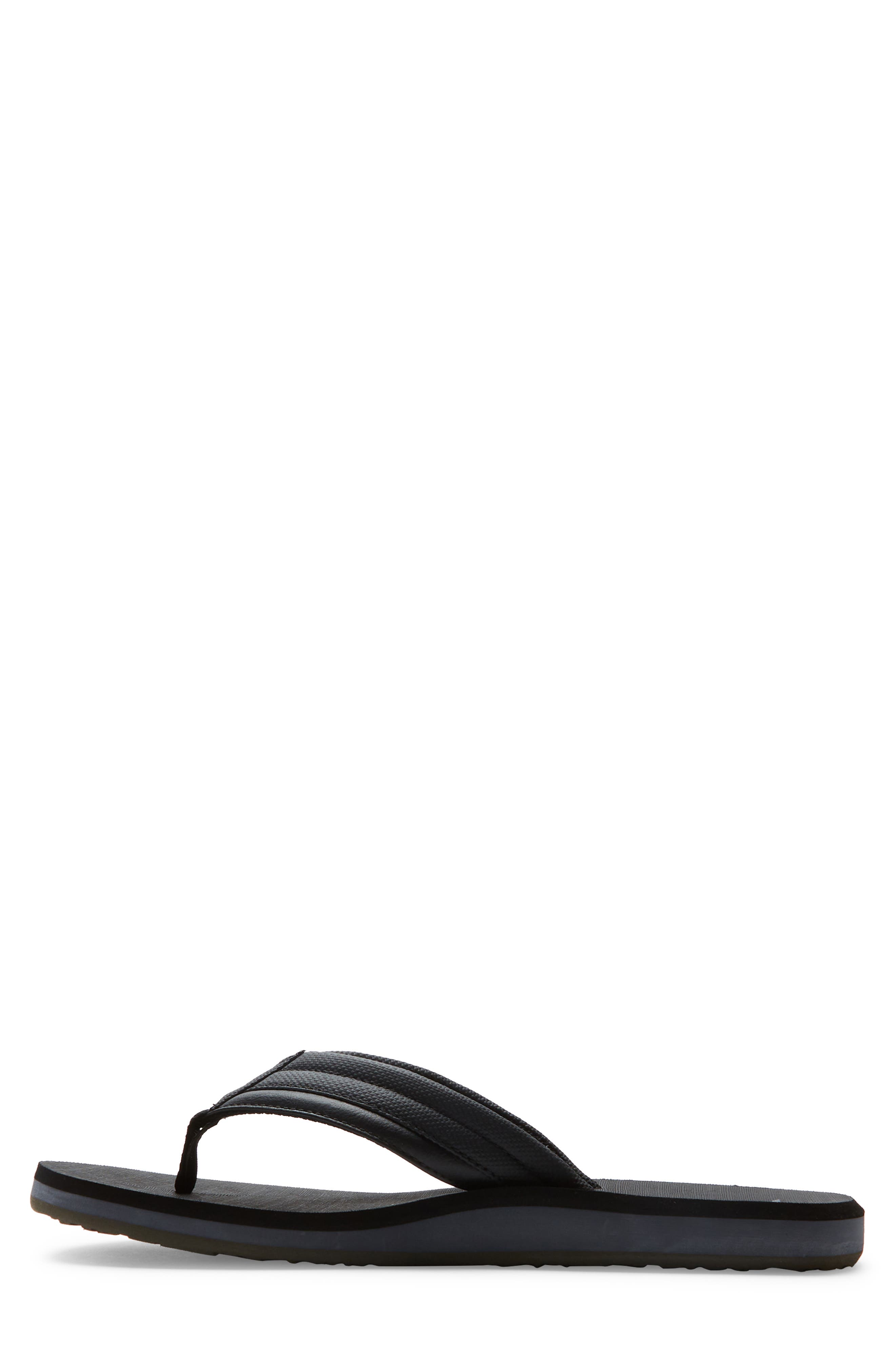 Carver Tropics III Flip Flop, Alternate, color, BLACK 2