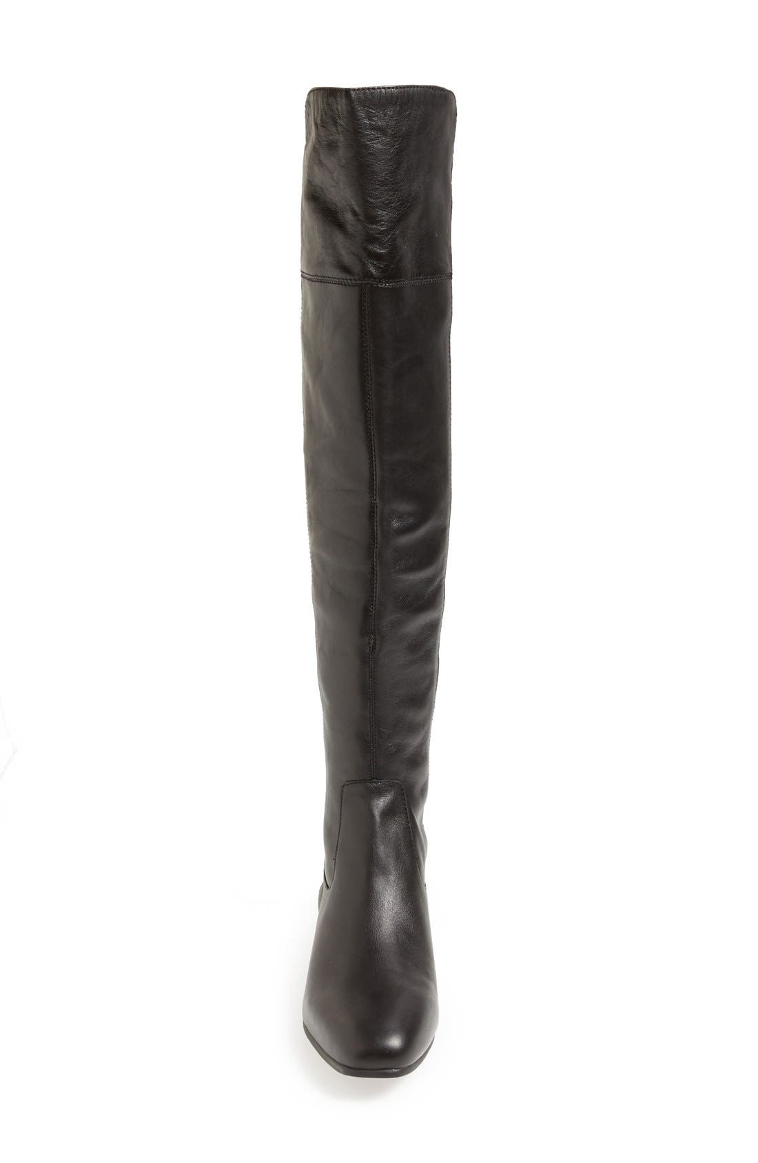 'Andora' Over the Knee Boot (Nordstrom Exclusive), Alternate, color, BLACK