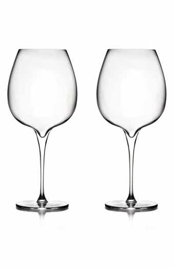 Nambé Vie Set of 2 Pinot Noir Glasses