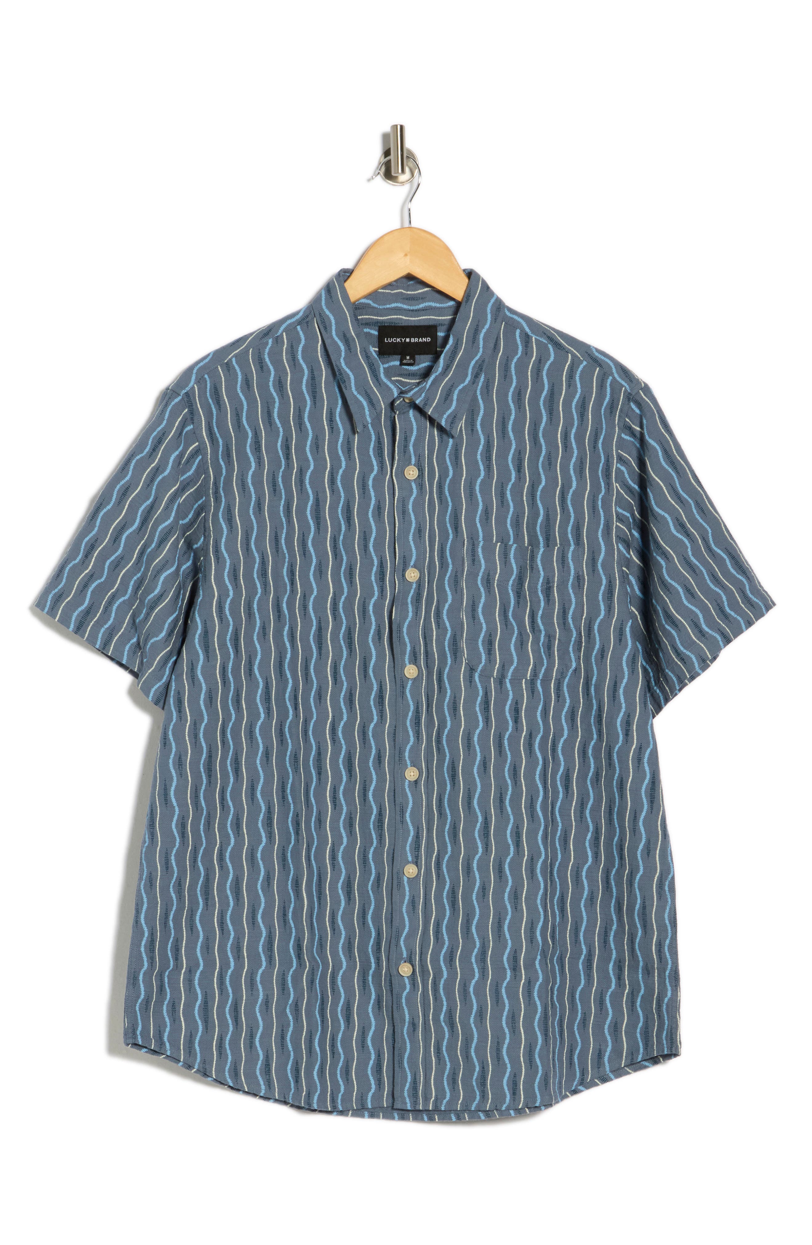 Lucky Brand San Gabriel Cotton Button-Up Shirt