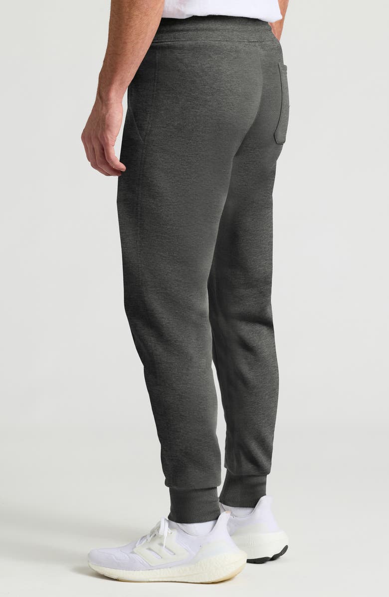 True Classic Fleece Joggers, Alternate, color, Charcoal Heather Gray