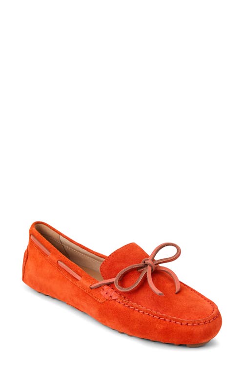 Jack Rogers Shore Driving Loafer In Flame