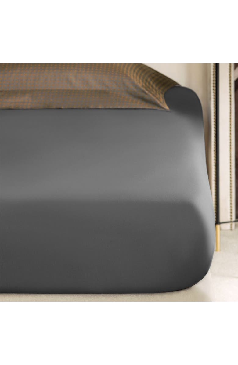 Togas Dixon Flat Sheet, Main, color, Grey