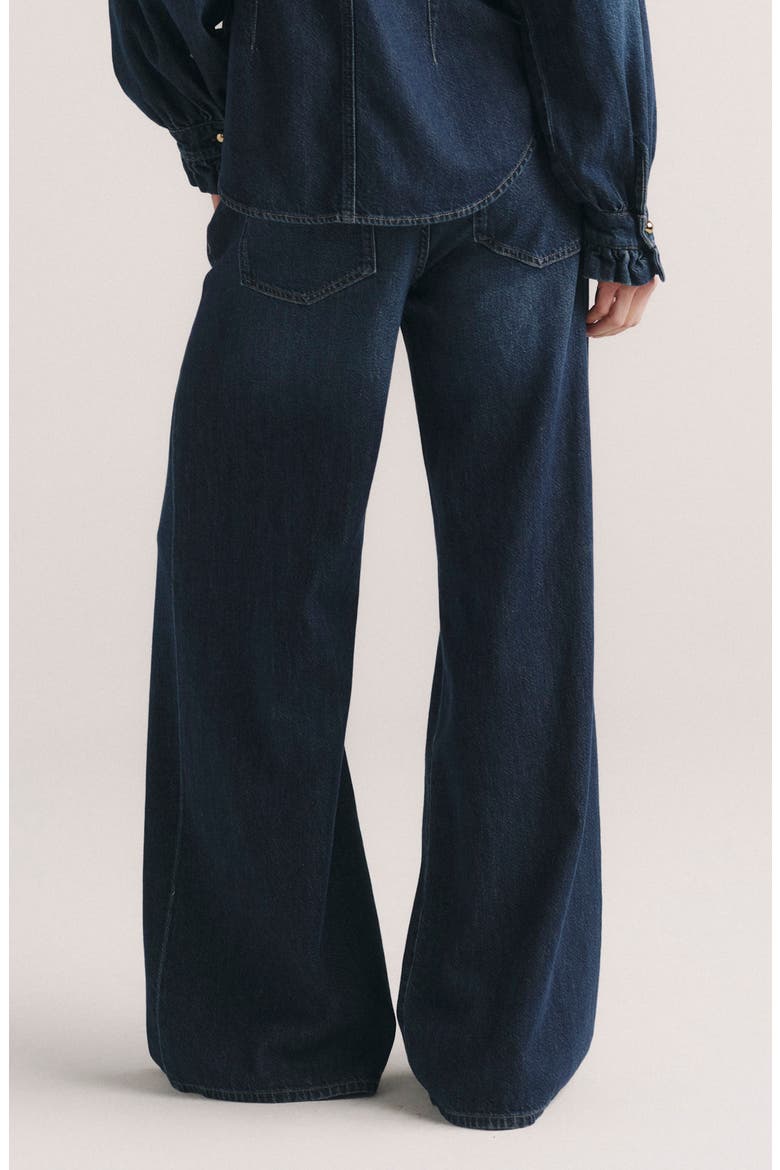 Alex Low Rise Baggy Wide Leg Jeans, Alternate, color, FALL BLUES AURA