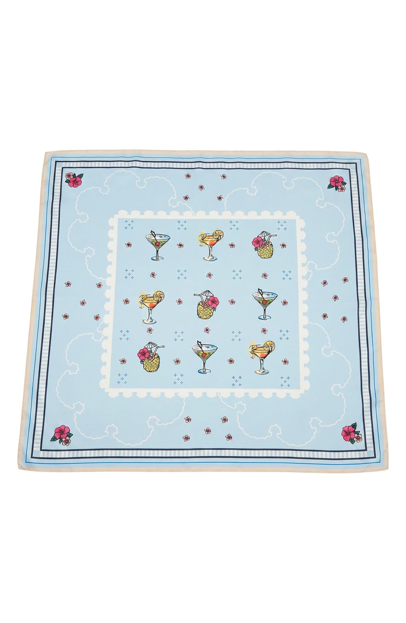 Nicole Miller Cocktail Satin Scarf
