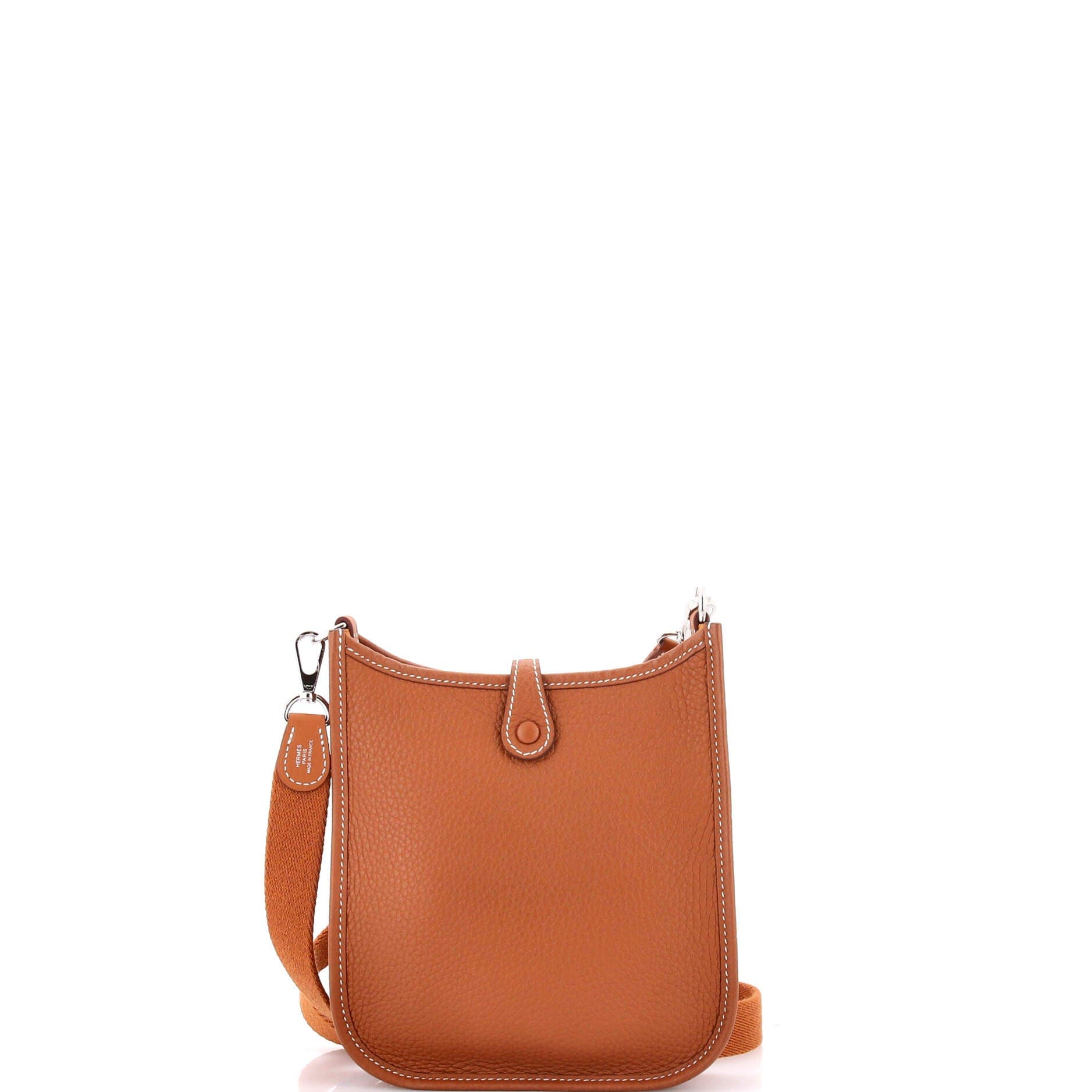 Pre-Owned Hermes Evelyne Bag Gen III Clemence TPM, Alternate, color, Gold