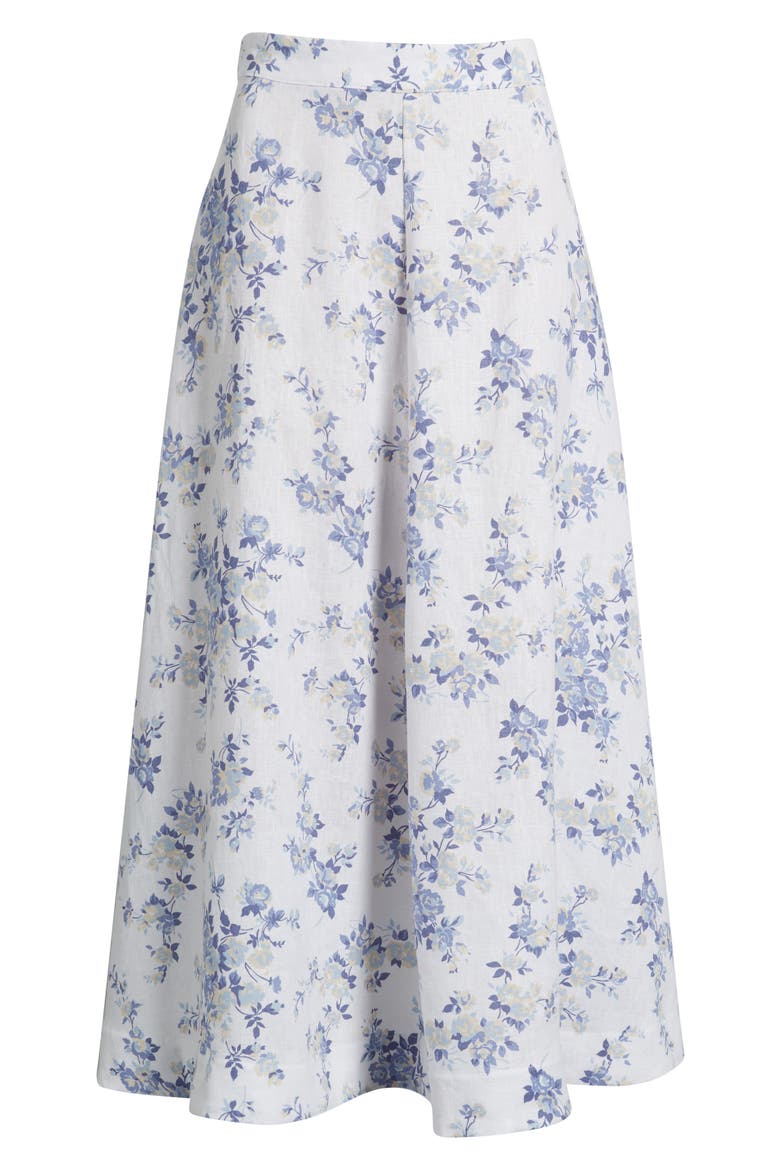 Peony Floral Skirt, Alternate, color, LANA