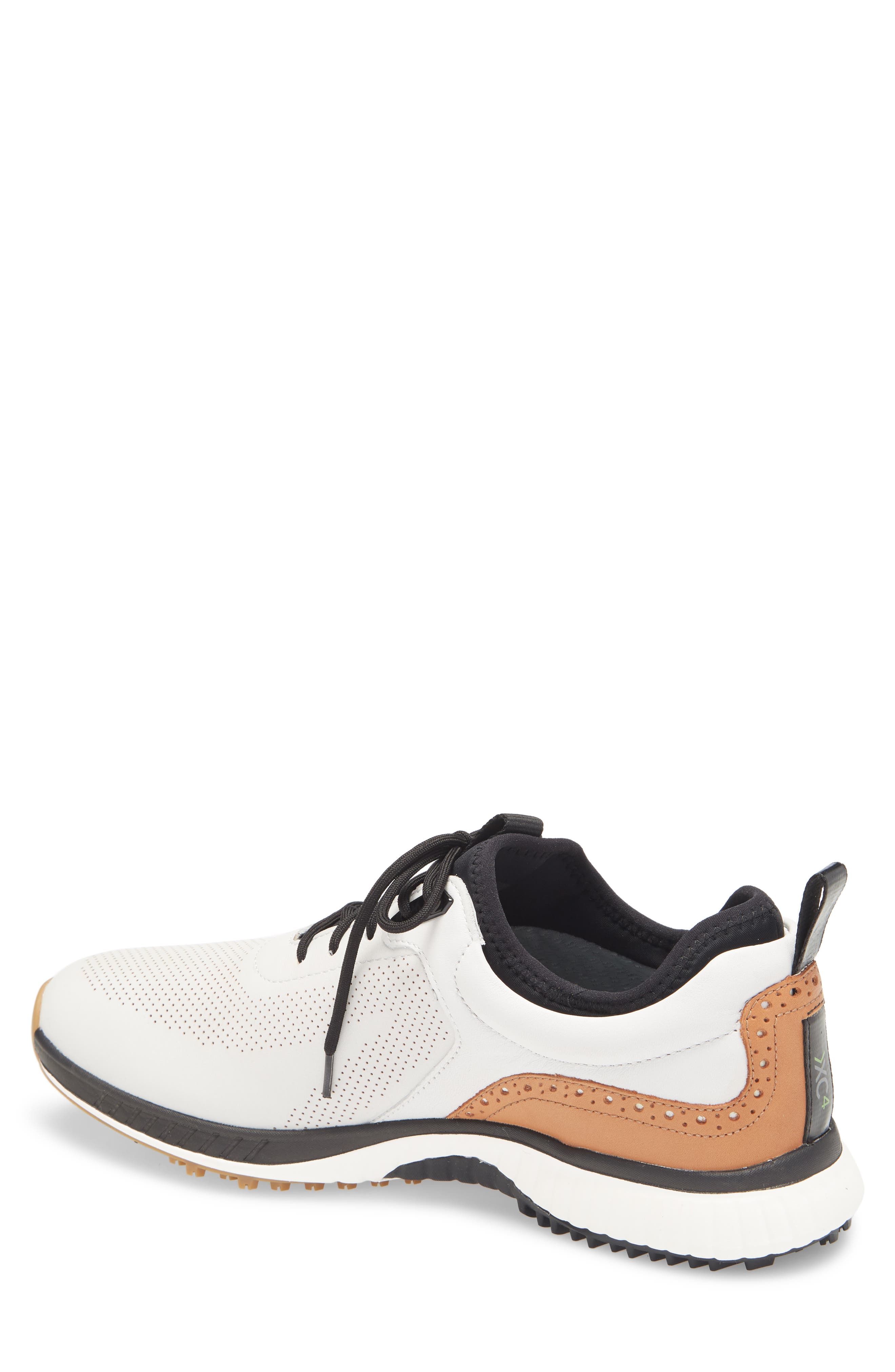 H-1 Luxe Waterproof Golf Shoe, Alternate, color, WHITE WATERPROOF