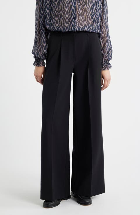Tiwi Pleated Wide Leg Pants